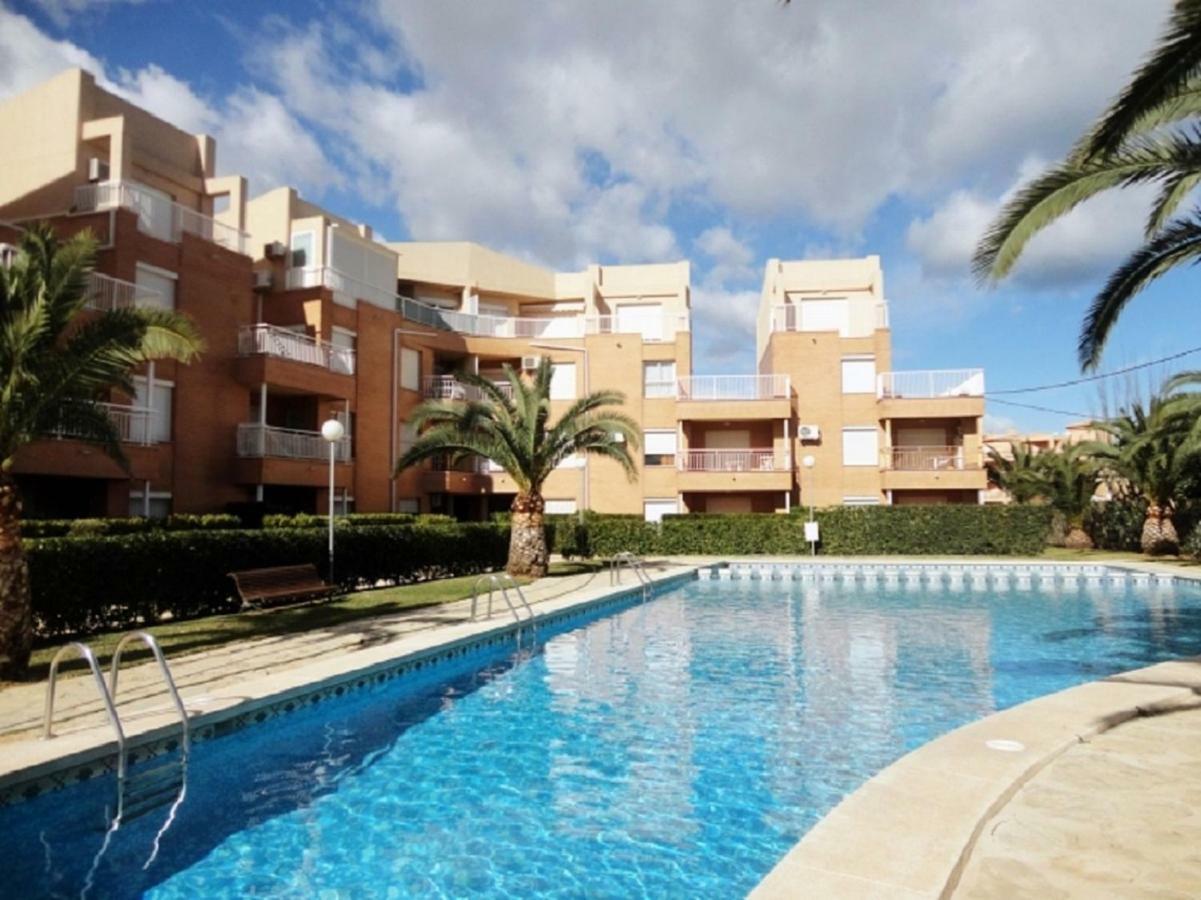Apartamento Bajo Terraza Acceso Piscina Y 1ª Linea Playa Las Marinas 德尼亚 外观 照片