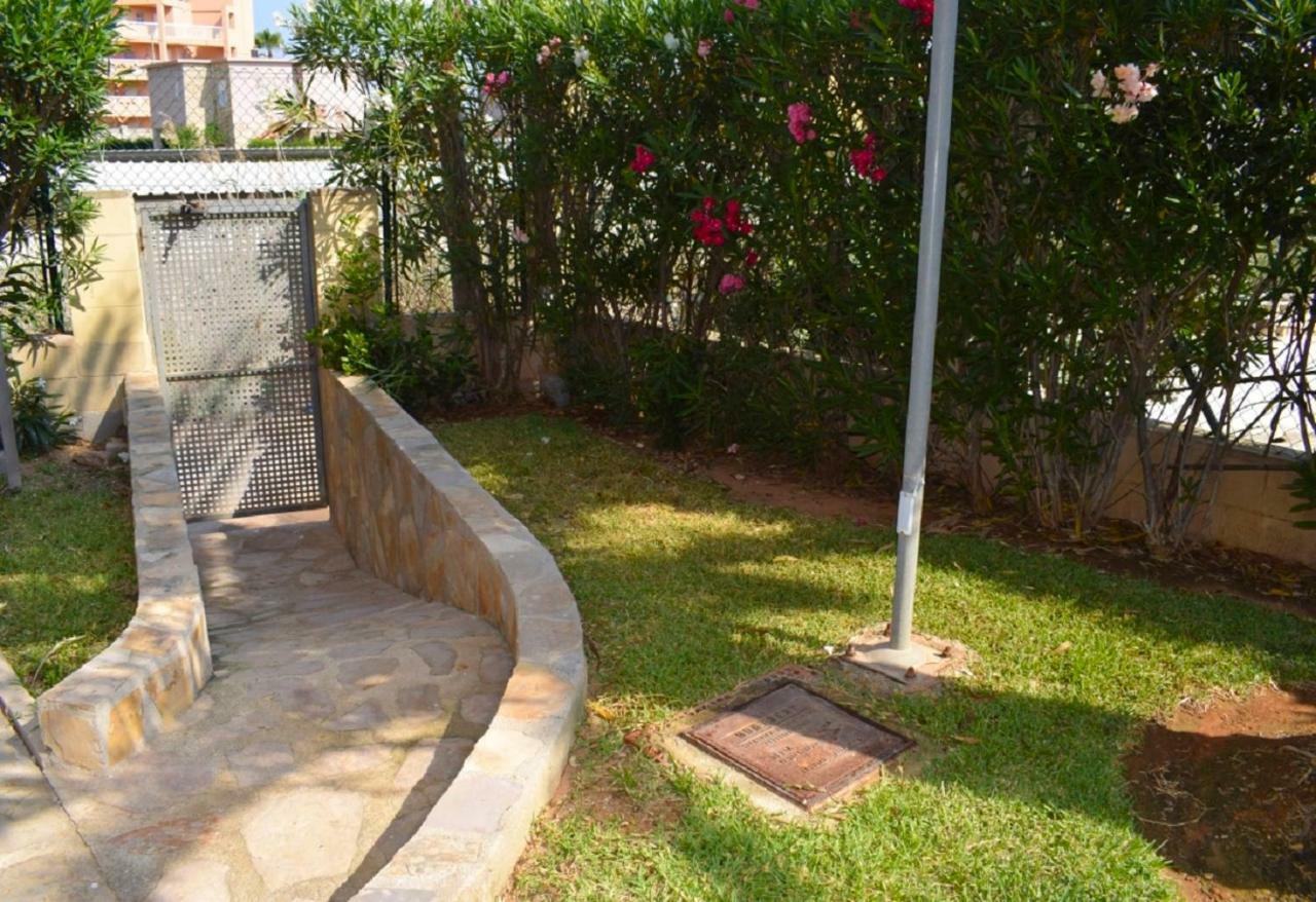 Apartamento Bajo Terraza Acceso Piscina Y 1ª Linea Playa Las Marinas 德尼亚 外观 照片