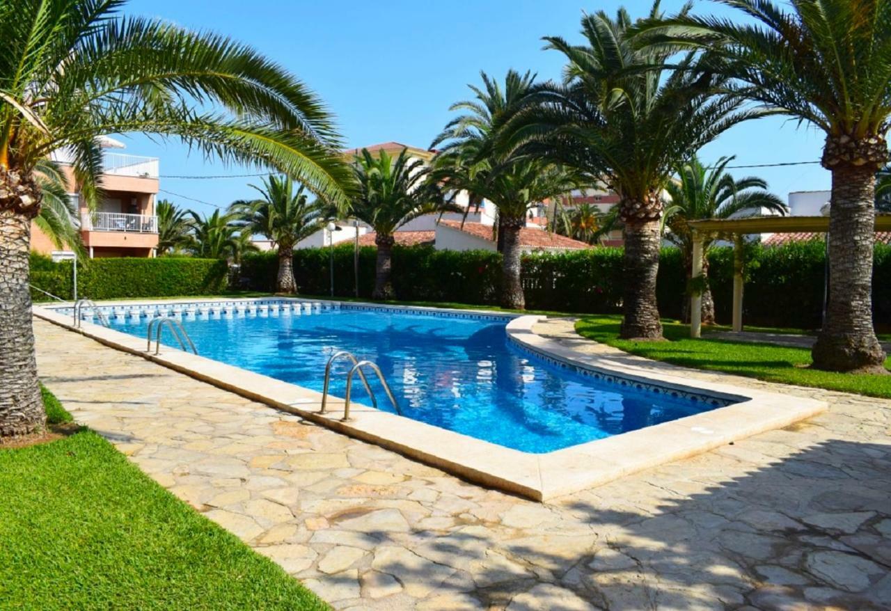 Apartamento Bajo Terraza Acceso Piscina Y 1ª Linea Playa Las Marinas 德尼亚 外观 照片